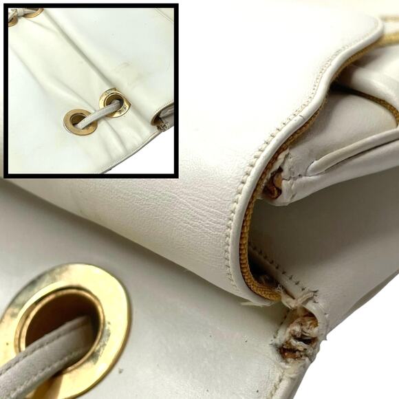 Judith Lieber Vintage Leather Shoulder Bag (Rare) - Picture 9 of 11